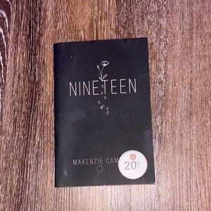 Nineteen Booklet by Makenzie Cam